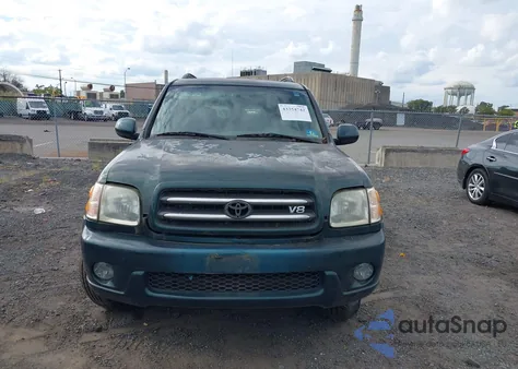 2003 Toyota Sequoia Limited V8 z USA, uszkodzony, nr VIN 5TDBT48AX3S160232